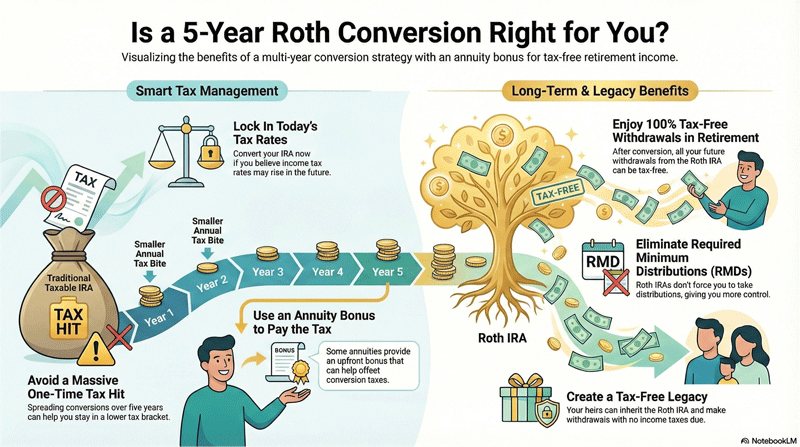 Roth conversion planning visual 5